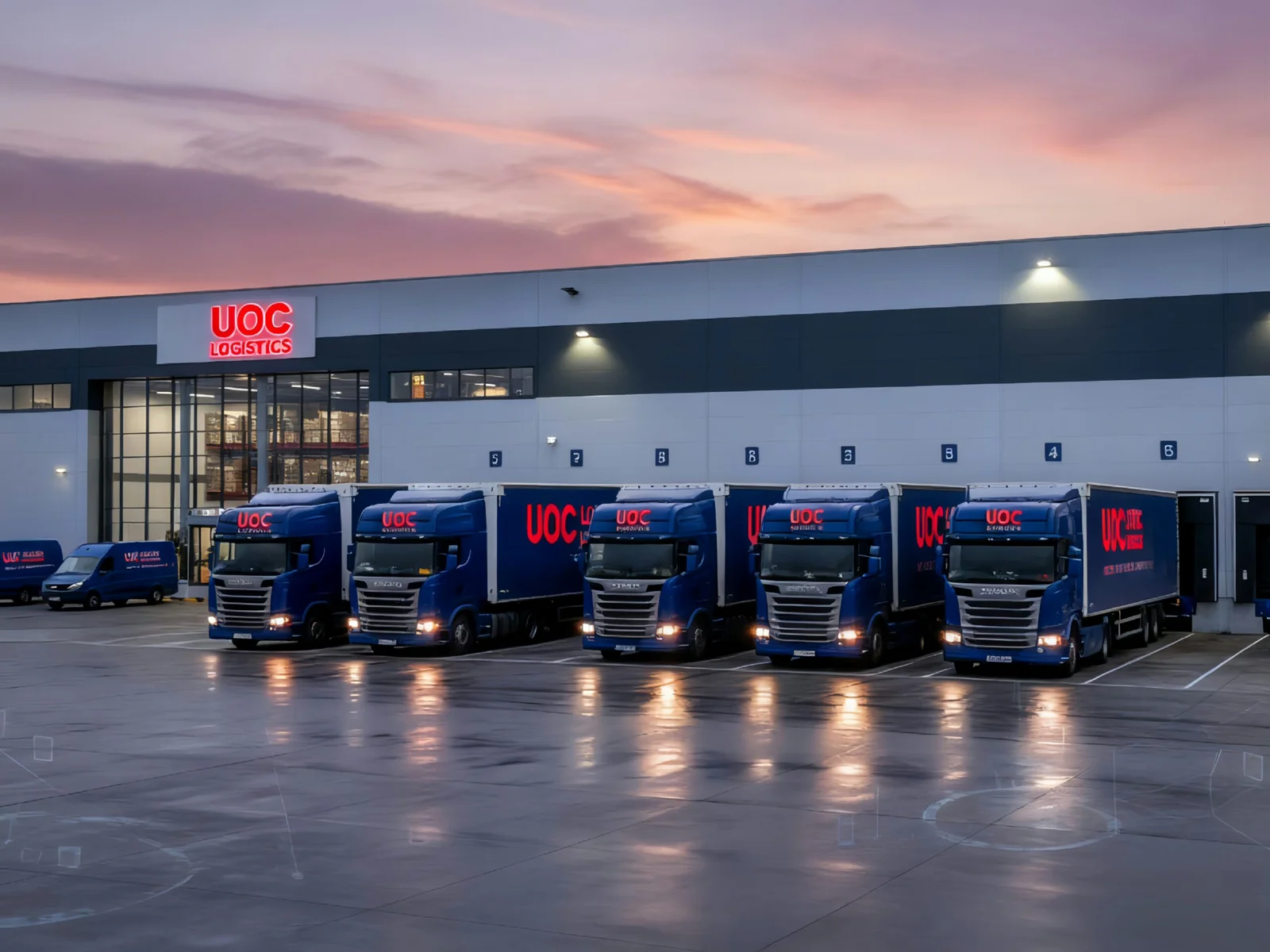 UOC Logistics Truck Fleet